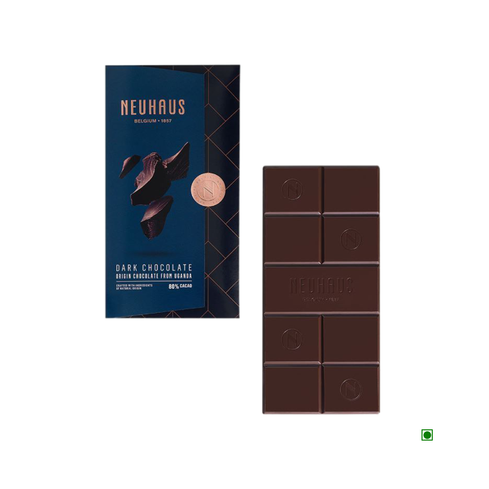 Neuhaus Dark Uganda 80% Cocoa Bar 100g