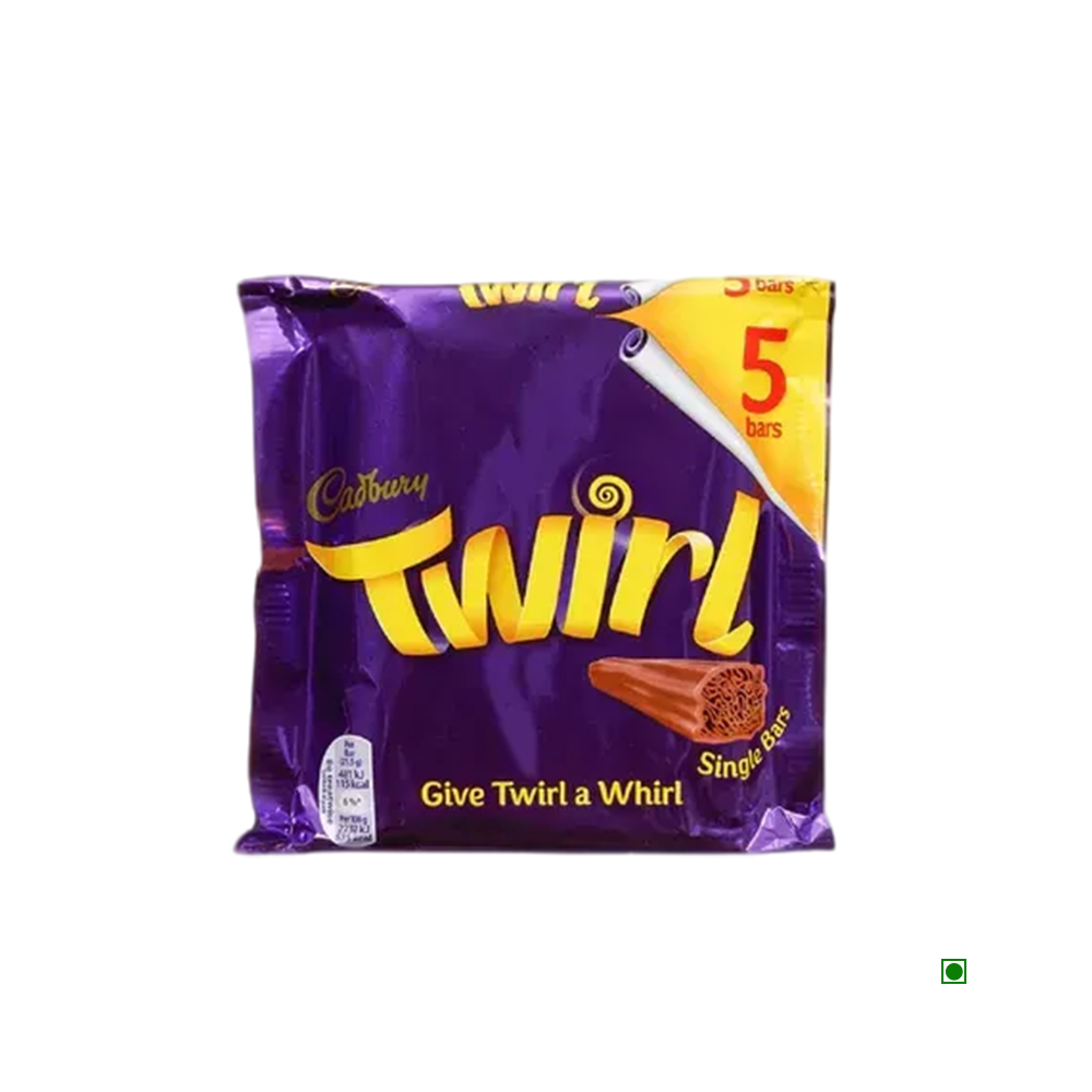 Cadbury Twirl 5-pack Pouch 107.5g