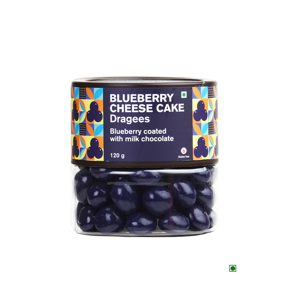 Entisi Blueberry Cheesecake Dragees Jar 120g