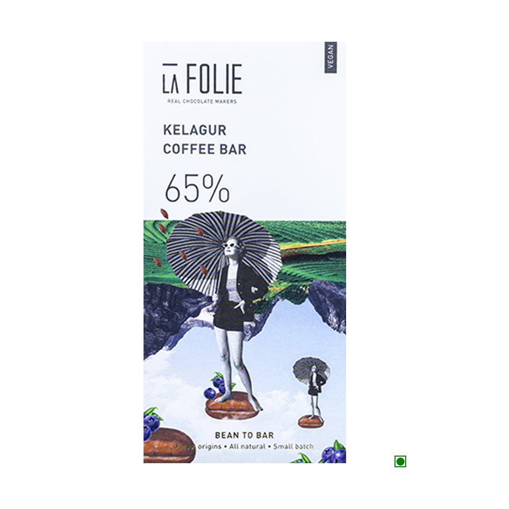 La Folie Kelagur Coffee Bar 65% 60g