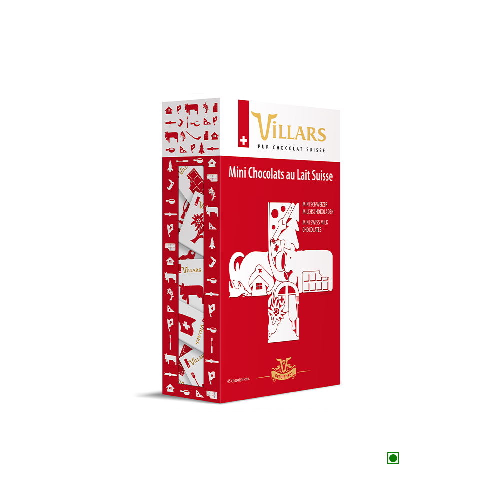 Villars Swiss Game Mini Swiss Milk Chocolates Case 250g