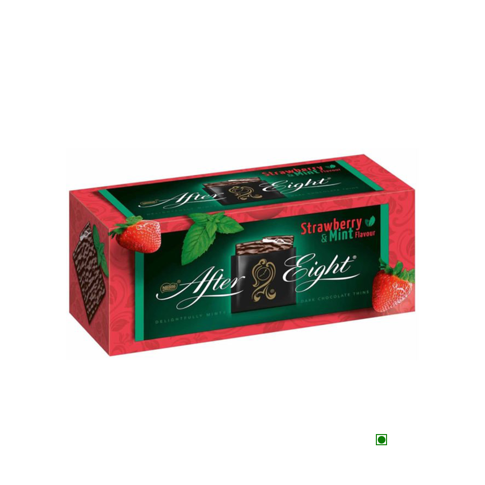 After Eight Strawberry Mint Chocolate  Thins Box 200g