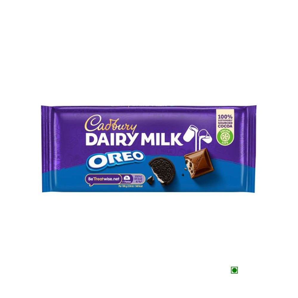 Cadbury Dairy Milk Chocolate With Oreo Bar 120g