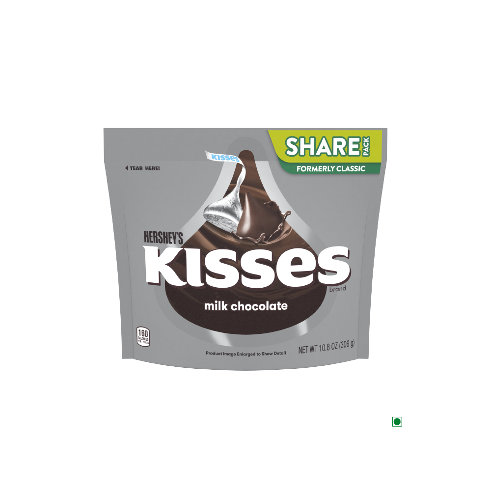 Hershey’s Kisses Milk Chocolate 306g