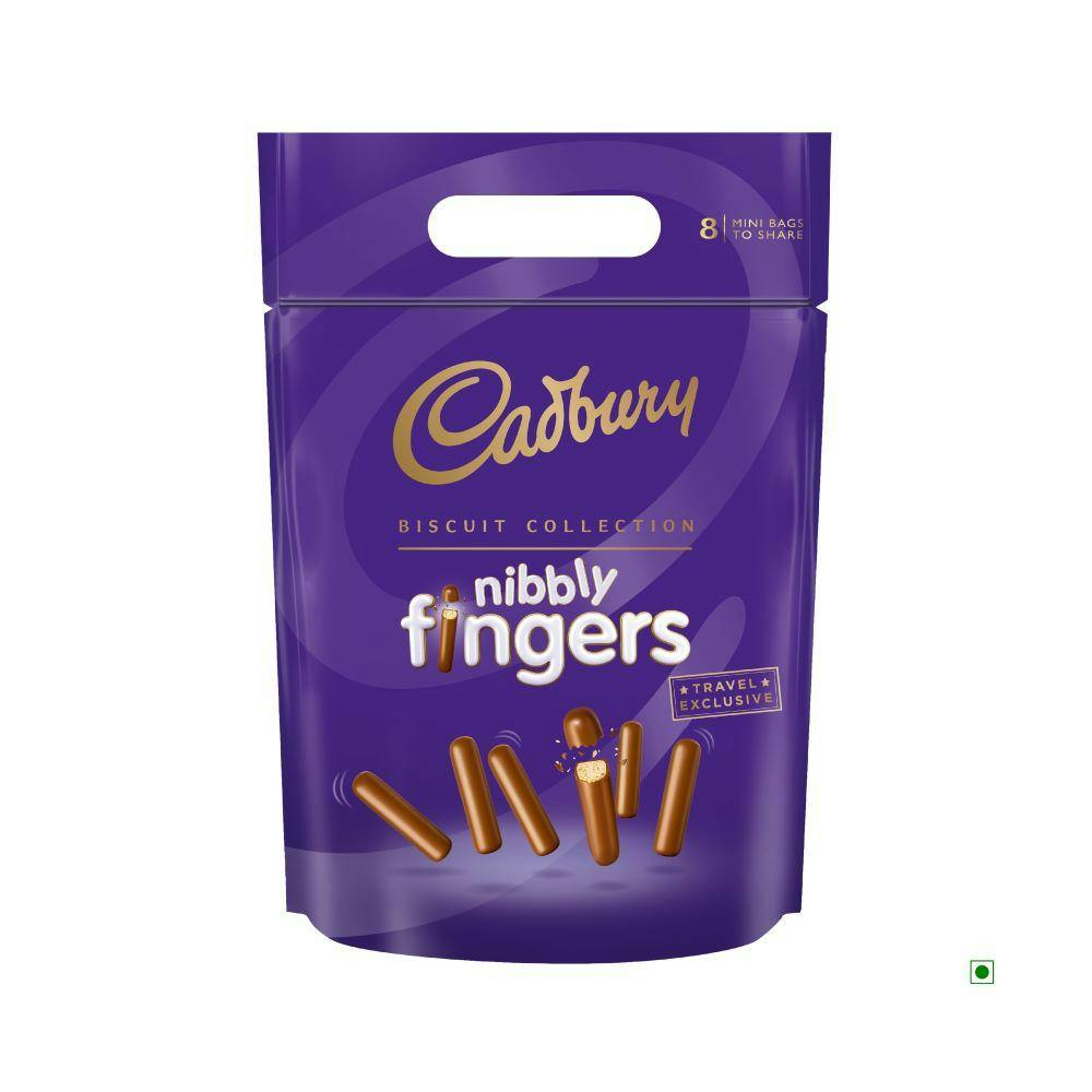 Cadbury Biscuits Nibbly Fingers Pouch 320g